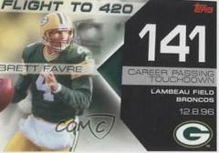 Brett Favre #BF-141 Football Cards 2007 Topps Brett Favre Collection Prices