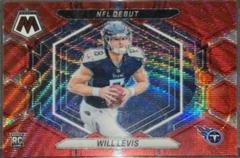 Will Levis [Red Wave] #ND-4 Football Cards 2023 Panini Mosaic NFL Debut Prices