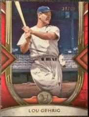 Lou Gehrig [Ruby] #84 Baseball Cards 2022 Topps Museum Collection Prices