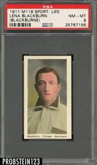 Lena Blackburn [Blackburne] Baseball Cards 1911 M116 Sporting Life Prices