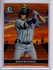 Zach DeLoach [Orange] #AFLS-6 Baseball Cards 2022 Bowman Chrome 2021 AFL Fall Stars Prices