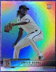 Camilo Doval [Holo Gold] #25 Baseball Cards 2022 Panini Chronicles Elite Prices