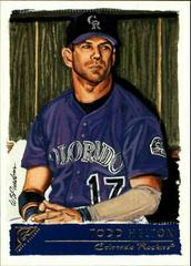 Todd Helton #65 Baseball Cards 2001 Topps Gallery Prices