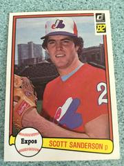 Scott Sanderson #288 Baseball Cards 1982 Donruss Prices