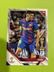 Pedri #155 Soccer Cards 2021 Topps UEFA Champions League 1st Edition Prices