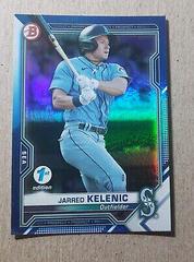 Jarred Kelenic [Blue Foil] Baseball Cards 2021 Bowman 1st Edition Prices