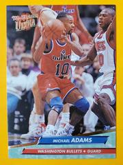 Michael Adams #184 Basketball Cards 1993 Ultra Prices