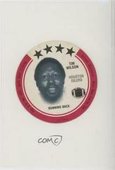 Tim Wilson Football Cards 1981 Msa Holsum Discs Prices