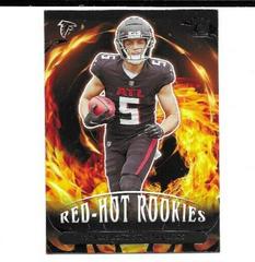 Drake London #RHR-3 Football Cards 2022 Panini Donruss Red Hot Rookies Prices