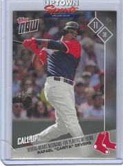 Rafael Devers #PW-17 Baseball Cards 2017 Topps Now Players Weekend Prices