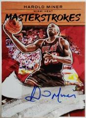 Harold Miner #MS-HMH Basketball Cards 2022 Panini Court Kings Masterstrokes Prices