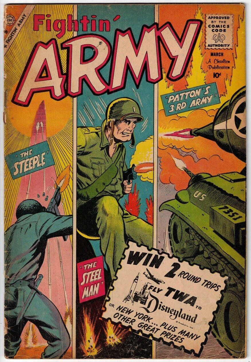 Fightin' Army #34 (1960) Comic Books Fightin' Army