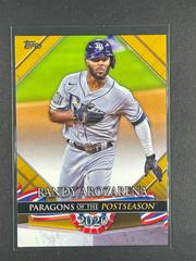 Randy Arozarena [Gold] #PP-19 Baseball Cards 2022 Topps Update Paragons of the Postseason Prices