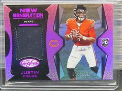 Justin Fields [Pink] #NG-4 Football Cards 2021 Panini Certified New Generation Jerseys Mirror Prices