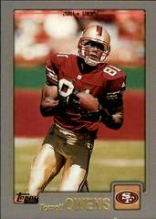 Terrell Owens #271 Football Cards 2001 Topps Prices