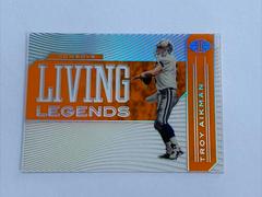 Troy Aikman [Orange] Football Cards 2020 Panini Illusions Living Legends Prices