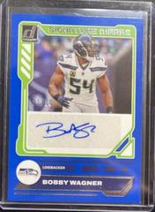 Bobby Wagner [Blue] Football Cards 2023 Panini Donruss Signature Marks Prices