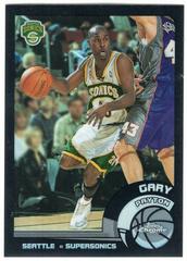 Gary Payton [Black Refractor] Basketball Cards 2002 Topps Chrome Prices