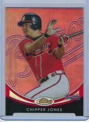 Chipper Jones [Refractor] Baseball Cards 2010 Finest Prices