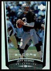 Jeff George Football Cards 1998 Upper Deck Encore Prices