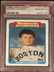 Roger Clemens Baseball Cards 1988 Woolworth Prices