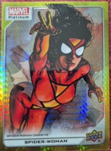 Spider-Woman [Yellow Spotlight] #111 Prices | Marvel 2023 Upper Deck ...