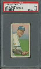 Tim Jordan [Batting] #NNO Baseball Cards 1909 T206 Polar Bear Prices