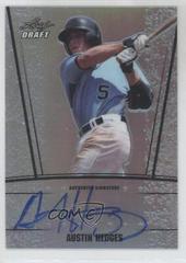 Austin Hedges [Prismatic Autograph] #AH1 Baseball Cards 2011 Leaf Metal Draft Prices