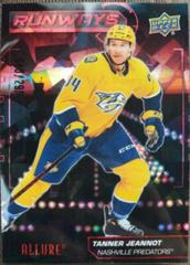 Tanner Jeannot [Red] #RW-4 Hockey Cards 2022 Upper Deck Allure Runways Prices