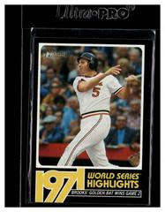 Brooks Robinson Baseball Cards 2020 Topps Heritage 1971 World Series Highlights Prices