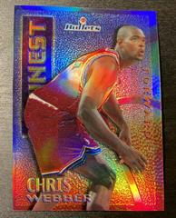 Chris Webber [Borderless Refractor] Basketball Cards 1995 Finest Mystery Prices