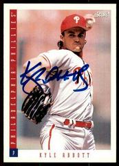 Kyle Abbott Baseball Cards 1993 Score Prices