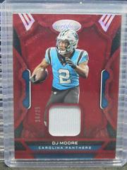 DJ Moore [Red] #MM-DJ Football Cards 2022 Panini Certified Materials Mirror Prices