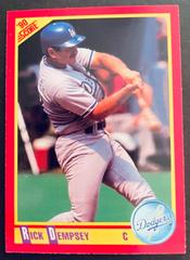 Rick Dempsey #414 Baseball Cards 1990 Score Prices