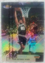 Tim Duncan [Refractor] #134 Basketball Cards 1999 Finest Prices