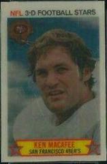 Ken MacAfee #44 Football Cards 1980 Stop N Go Prices