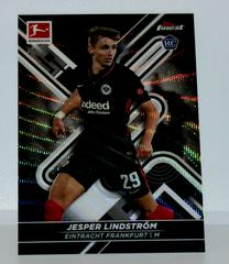 Jesper Lindstrom [Black Wave] Soccer Cards 2021 Topps Finest Bundesliga Prices