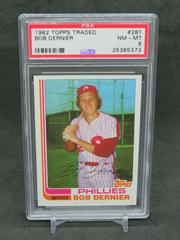 Bob Dernier Baseball Cards 1982 Topps Traded Prices