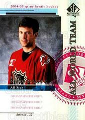 Scott Niedermayer #123 Hockey Cards 2004 SP Authentic Prices