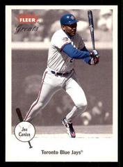 Joe Carter #40 Baseball Cards 2002 Fleer Greats Prices