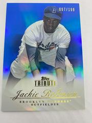 Jackie Robinson [Blue] #92 Baseball Cards 2012 Topps Tribute Prices