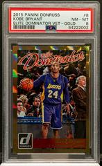 Kobe Bryant [Gold] #8 Basketball Cards 2015 Panini Donruss Elite Dominator Veterans Prices