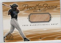Fred McGriff Baseball Cards 2001 SP Game Bat Piece of the Game Prices