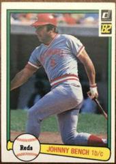 Johnny Bench #400 Baseball Cards 1982 Donruss Prices