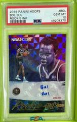 Bol Bol [Red] #BOL Basketball Cards 2019 Panini Hoops Rookie Ink Autographs Prices
