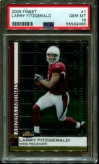 Larry Fitzgerald #1 Football Cards 2009 Topps Finest Prices