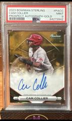 Cam Collier [Gold] Baseball Cards 2023 Bowman Sterling Prospect Autograph Prices