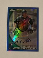 Josh Donaldson [Blue Refractor Autograph] #191 Baseball Cards 2010 Topps Chrome Prices