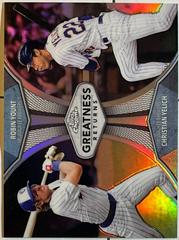 Robin Yount, Christian Yelich [Orange Refractor] #GRE-9 Baseball Cards 2019 Topps Chrome Greatness Returns Prices