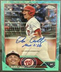 Alex Call [Green] #AC-AC Baseball Cards 2023 Topps Chrome Update Autographs Prices